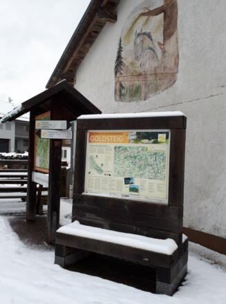 Goldsteiginfotafel in Zenting