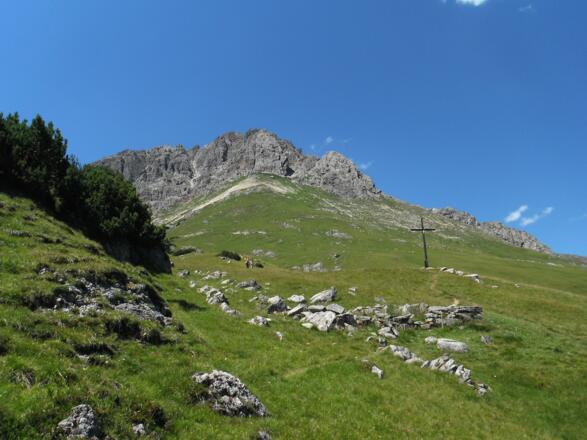 Platteinwiesen mit Vorderer Platteinspitze