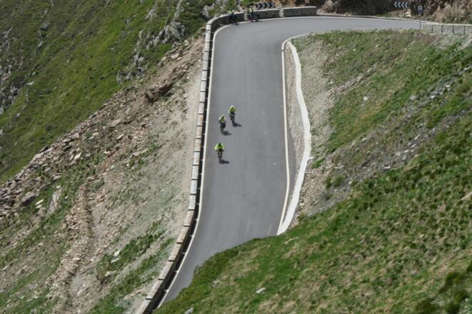 Abfahrt ins Passeiertal