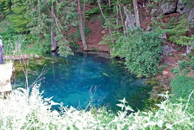 Der Blautopf von Essing