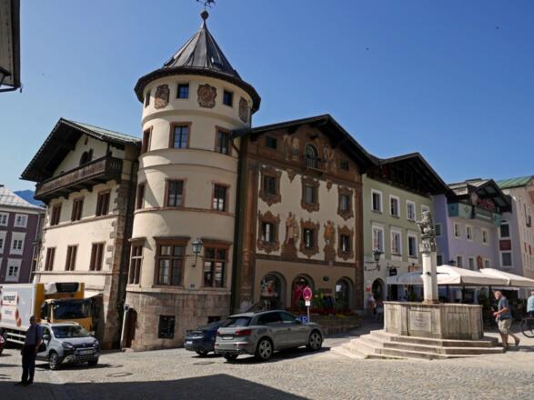 Am Berchtesgadener Marktplatz