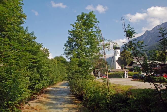 Tourenstart in Bischofswiesen