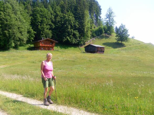Kochhütte im Sattel