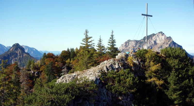 Zwillingskogel 1405m vom Ostgipfel