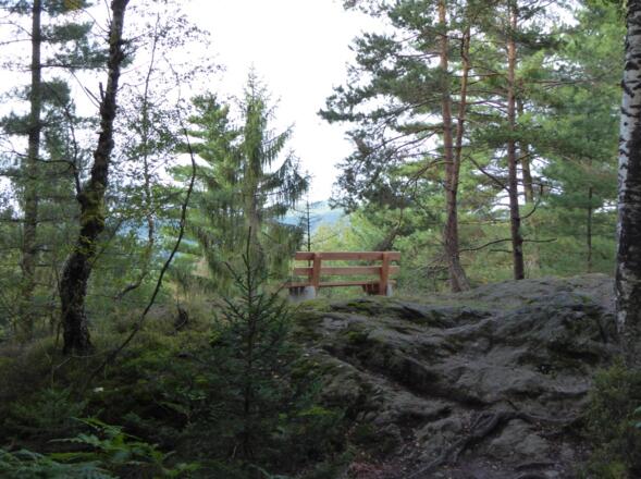 "Brotzeitbankerl" am Sternwiesberg