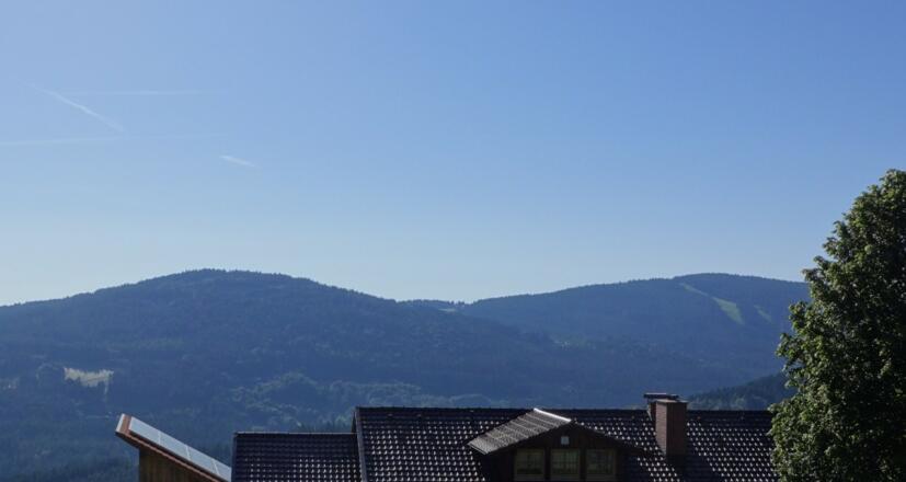 Blick auf Käsplatte und Pröller