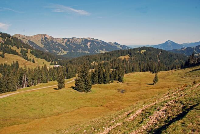 Nagelfluhkette, Ostertalberg und Grünten