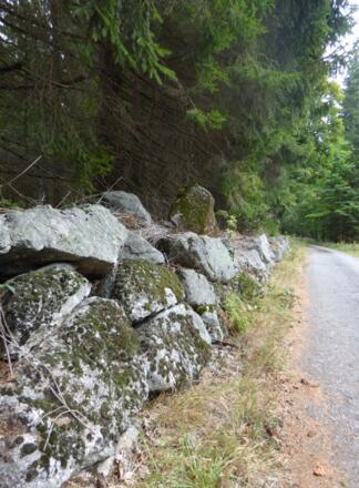verlassenes Dorf Landstraßen
