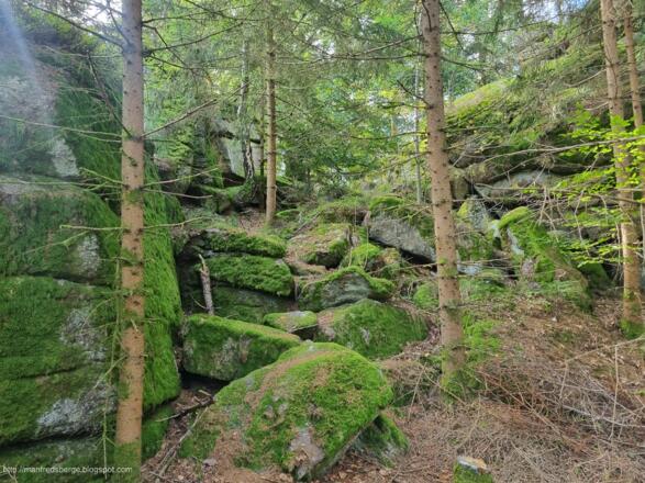 Ein paar Steigspuren gibt es