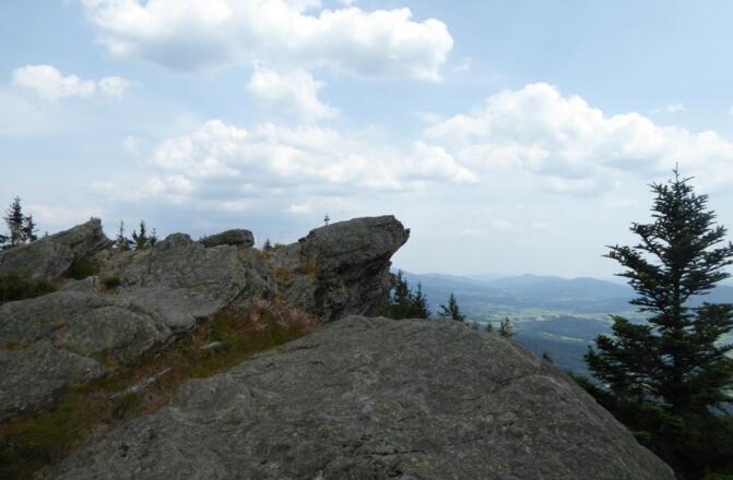 am Kreuzfelsen - ein bekanntes Fotomotiv