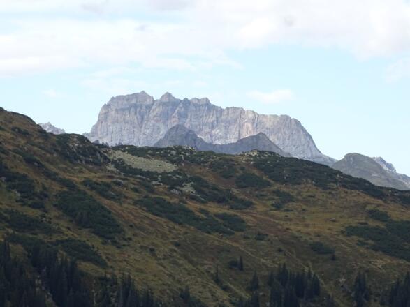 Blick zur Roten Wand