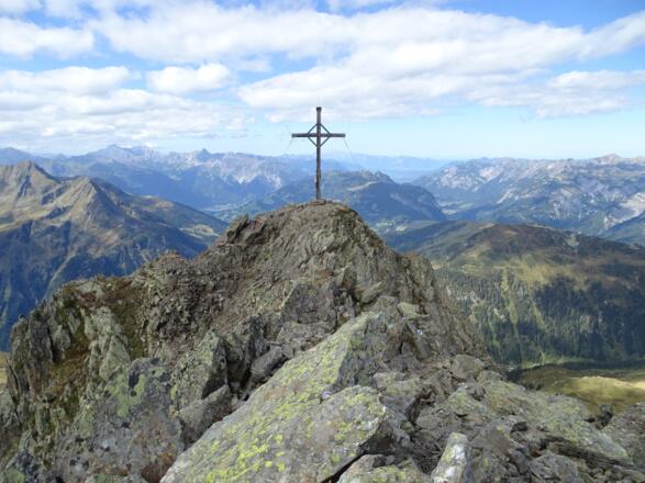 Gipfel der Silbertaler Lobspitze