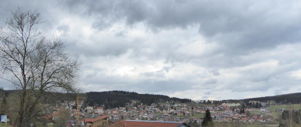 Blick auf St. Englmar von Süden