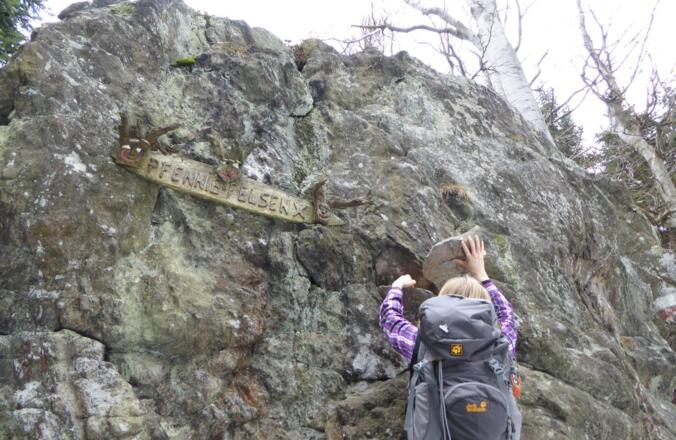 Pfennigfelsen - bringt Glück