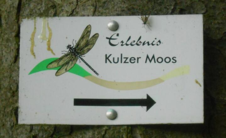 Wegmarkierung "Kulzer Moos"
