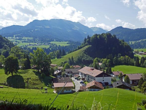 Blick ins Kleinwalsertal
