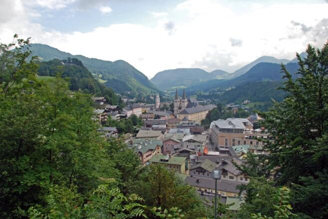 Blick auf Berchtesgaden