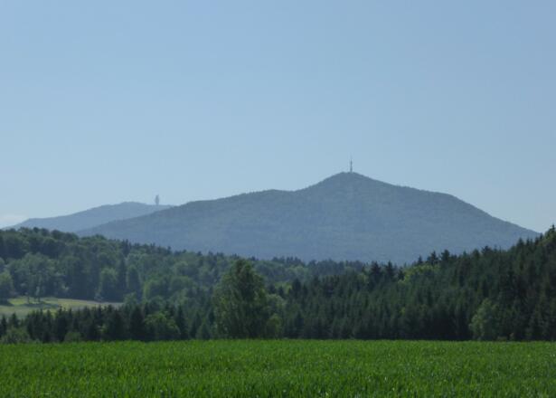 Blick auf den Hohen Bogen