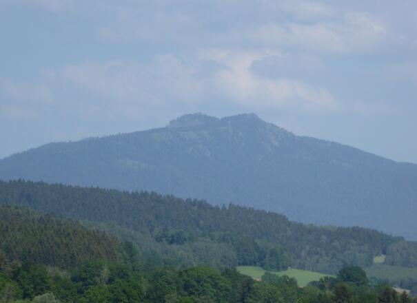 Blick auf den Großen und Kleinen Osser