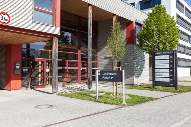 Station 1: Landratsamt, BERR eG, Energieagentur e.V.