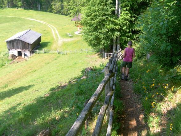 Sattel zwischen Eisstein und Sonnberger Jöchl