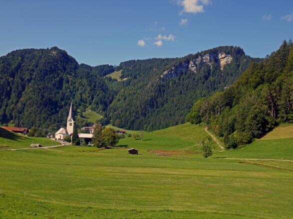 Blick auf Tiefenbach
