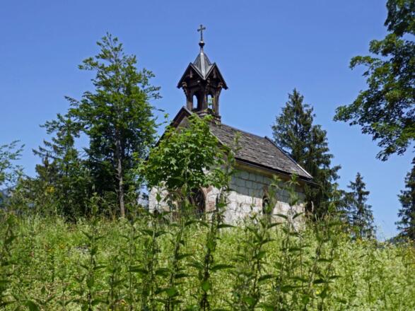 Die Kapelle auf dem Kälberstein