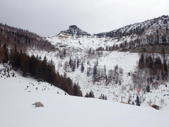 Man könnte noch ein Stück weiter in das Kar Richtung Schmittenstein gehen