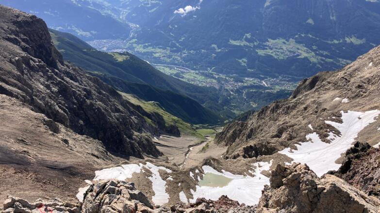 von der Parseierspitze über die Augsburger Hütte hinunter nach Grins