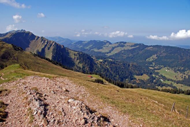 Blick zum Hochgrat