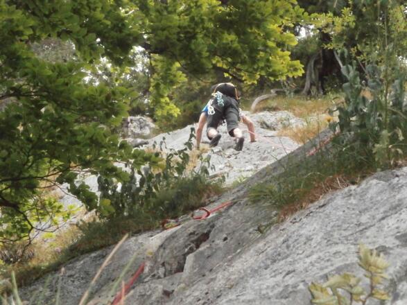 Ausnützen der Felspassagen