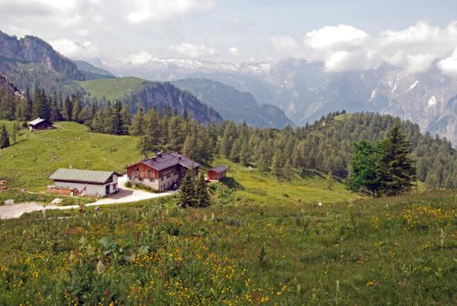 Blick zum Steinernen Meer