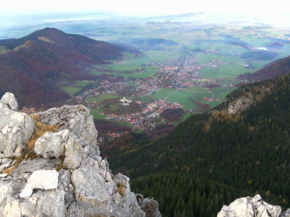 Aschau vom Sonnwendwand-Gipfel