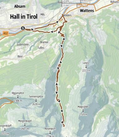 Die Tour im Überblick