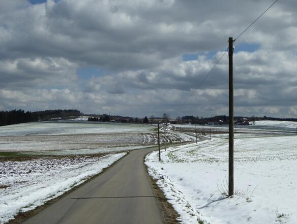 Blick vom Hochruck nach Geraszell