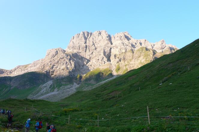 Aufstieg zum Mädelejoch