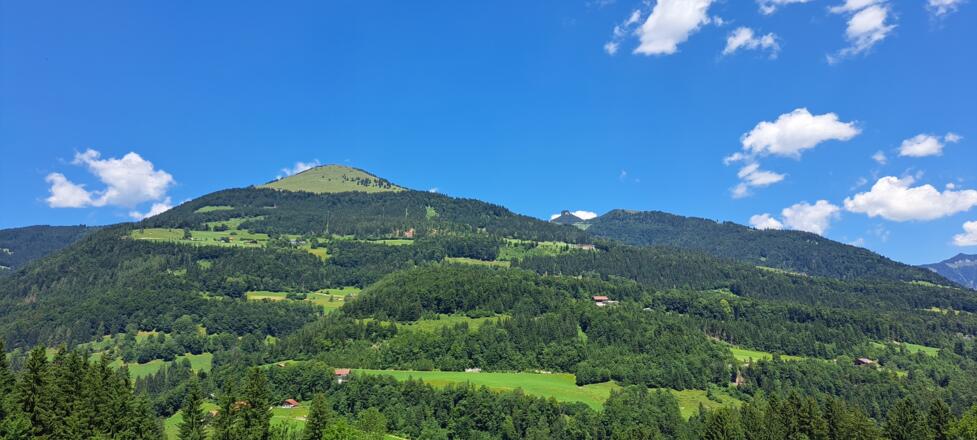 Der Schlenken von der Südseite...