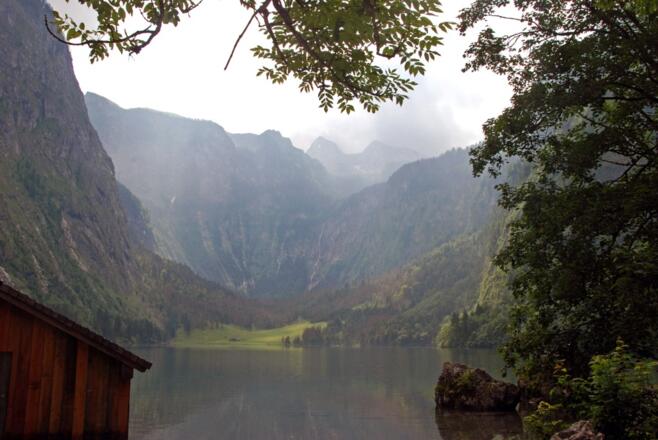 Getrübter Blick zu den Teufelshörnern
