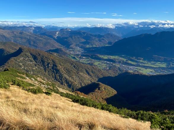 Blick vom Leonsberg Richtung Bad Ischl