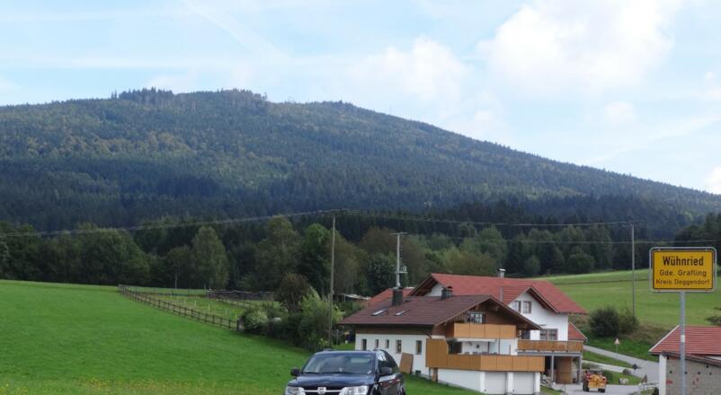 Blick von Wühnried auf den Einödriegel