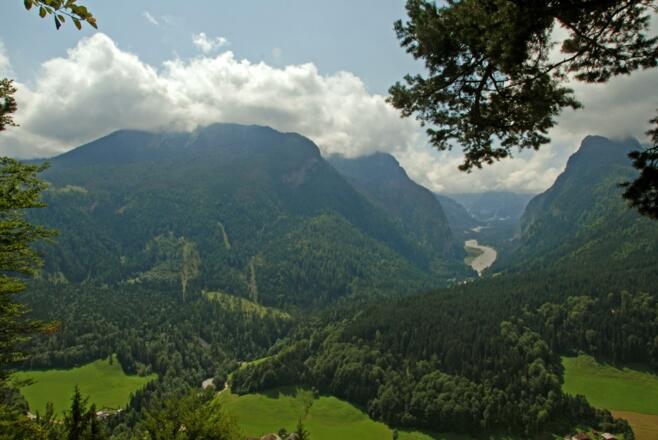 Blick ins Wimbachgries