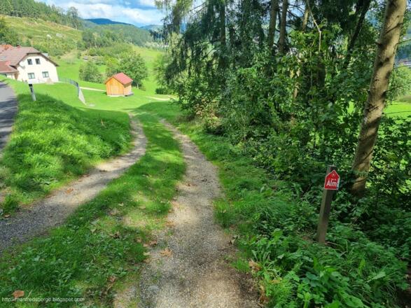 Abstieg nach Unterweißenbach