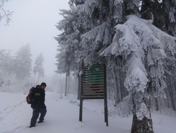 Tiefschnee zur Osserwiese