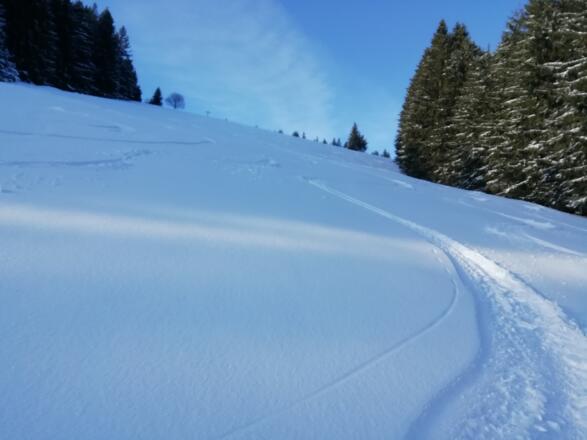 Kreuz beim Hauchenberg, Abfahrt nach Börlas