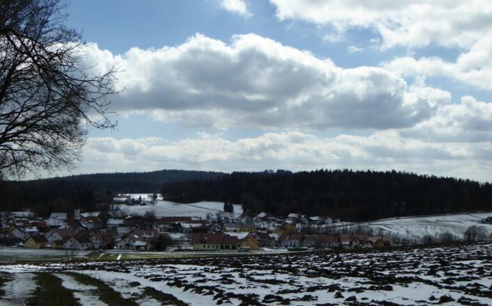 Blick auf Heilbrunn