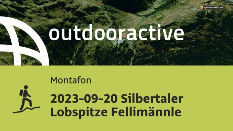 2023-09-20 Silbertaler Lobspitze Fellimännle