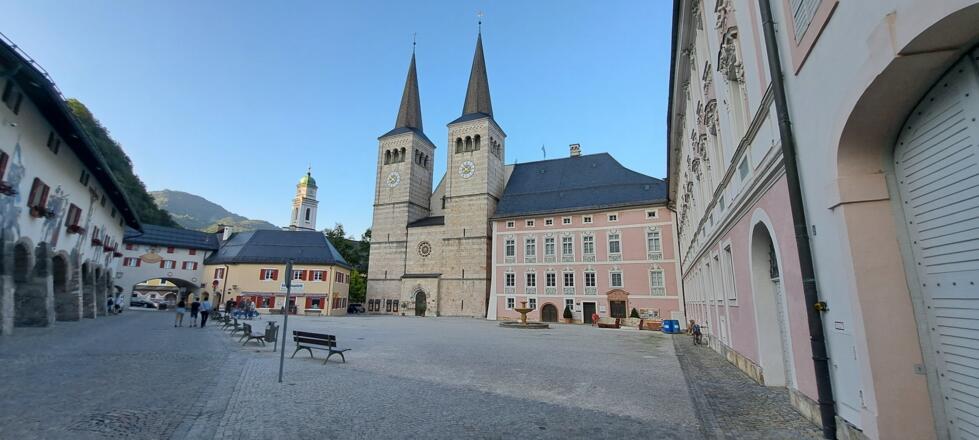 Berchtesgaden ist erreicht, hier tummeln sich Menschenmassen...