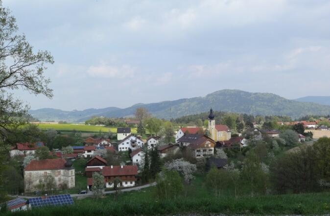 Blick auf Haunkenzell