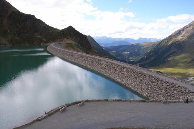 Finstertaler Stausee.