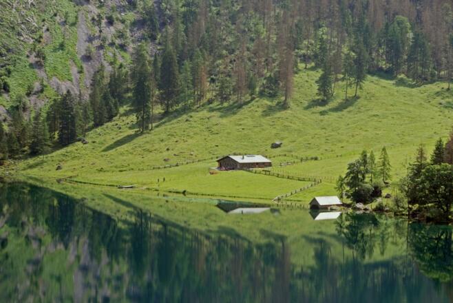 Blick zur Fischunkelalm